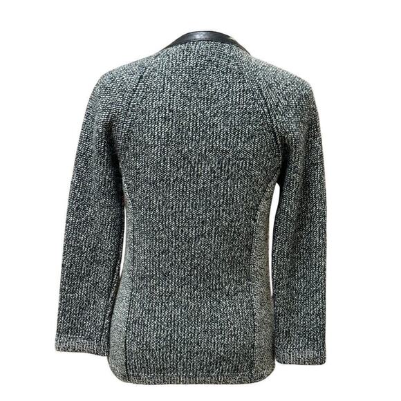 Rag & Bone Jackie Wool Gray Knit Zip Jacket SzXXS - Picture 8 of 11